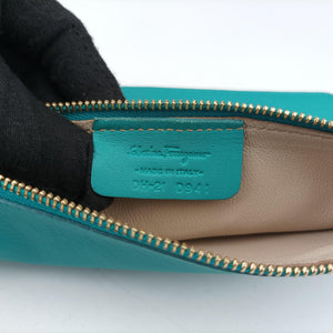 Pre-owned Ferragamo Sookie Blue Leather shoulderbag | stylenewstar