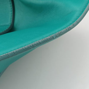 Pre-owned Ferragamo Sookie Blue Leather shoulderbag | stylenewstar
