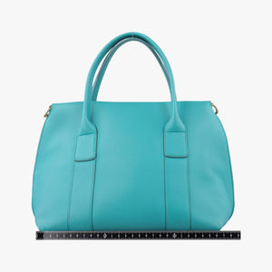 Pre-owned Ferragamo Sookie Blue Leather shoulderbag | stylenewstar