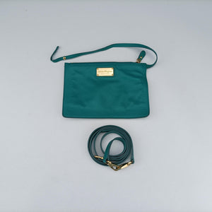 Pre-owned Ferragamo Sookie Blue Leather shoulderbag | stylenewstar