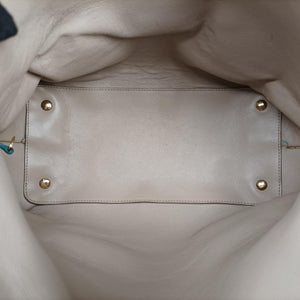 Pre-owned Ferragamo Sookie Blue Leather shoulderbag | stylenewstar