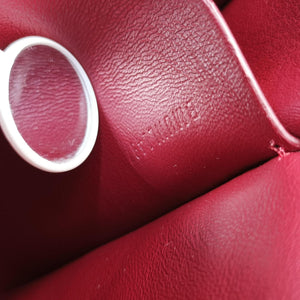 Pre-owned Burberry TB logo Red Leather shoulderbag | stylenewstar