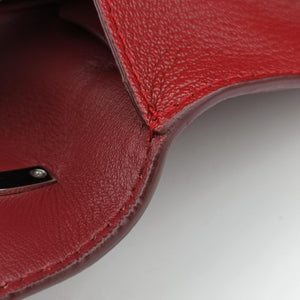 Pre-owned Burberry TB logo Red Leather shoulderbag | stylenewstar