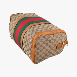 Vintage Gucci Sherry Line Multicolour canvas×leather 247205 handbag | stylenewstar