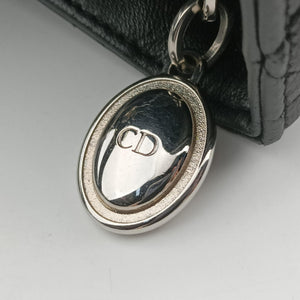 Secondhand Christian Dior Lady Dior Black lambskin shoulderbag | stylenewstar