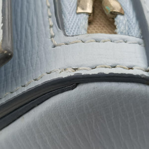 Pre-owned Givenchy Pandora Box Blue leather shoulderbag | stylenewstar