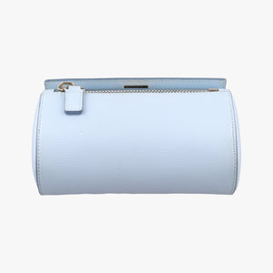 Pre-owned Givenchy Pandora Box Blue leather shoulderbag | stylenewstar