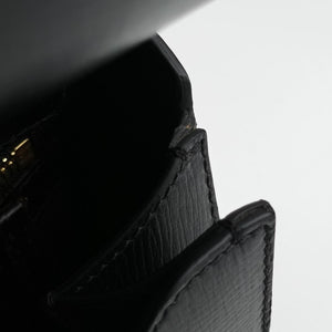 Pre-owned Givenchy Pandora Black Leather shoulderbag | stylenewstar