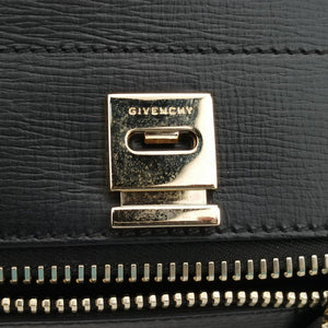 Pre-owned Givenchy Pandora Black Leather shoulderbag | stylenewstar