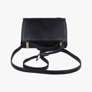 Pre-owned Givenchy Pandora Black Leather shoulderbag | stylenewstar