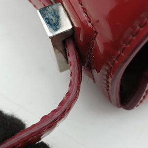 Pre-owned Givenchy Pandora Box Red Patent Leather shoulderbag | stylenewstar