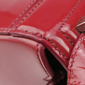 Pre-owned Givenchy Pandora Box Red Patent Leather shoulderbag | stylenewstar