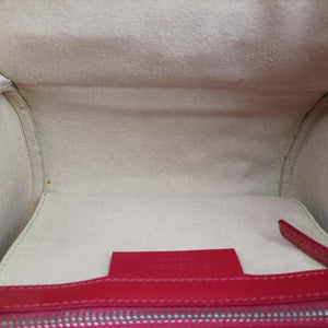 Pre-owned Givenchy Pandora Box Red Patent Leather shoulderbag | stylenewstar
