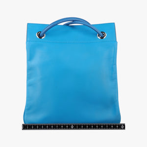 Pre-owned Hermes Sac Aline mini Blue lambskin shoulderbag | stylenewstar