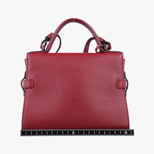 Pre-owned Delvaux Tampete Burgundy Leather shoulderbag | stylenewstar