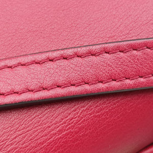 Pre-owned Delvaux Tampete Burgundy Leather shoulderbag | stylenewstar