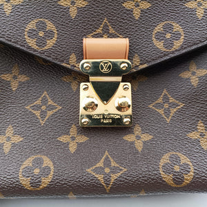 Pre-owned Louis Vuitton Pochette Metis MM Brown Monogram Canvas M44875 shoulderbag | stylenewstar