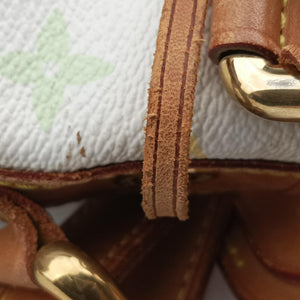Secondhand Louis Vuitton Petit NOe white Monogram Multicolor M42229 shoulderbag | stylenewstar