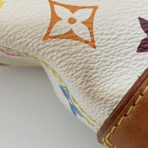 Pre-owned Louis Vuitton JUDY MM white Monogram Multicolor M40255 shoulderbag | stylenewstar