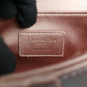 Pre-owned Christian Dior Saddle Pink silk handbag | stylenewstar
