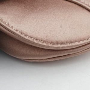 Pre-owned Christian Dior Saddle Pink silk handbag | stylenewstar