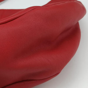 Pre-owned Ferragamo Vara Ribbon Red calfskin shoulderbag | stylenewstar