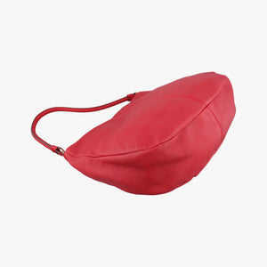 Pre-owned Ferragamo Vara Ribbon Red calfskin shoulderbag | stylenewstar