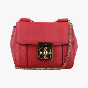 Pre-owned Chloe Elsie Red Leather shoulderbag | stylenewstar