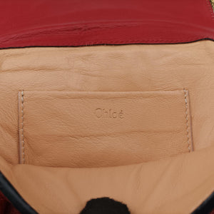 Pre-owned Chloe Elsie Red Leather shoulderbag | stylenewstar