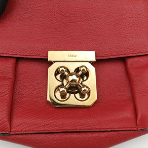 Pre-owned Chloe Elsie Red Leather shoulderbag | stylenewstar