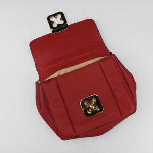 Pre-owned Chloe Elsie Red Leather shoulderbag | stylenewstar