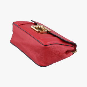 Pre-owned Chloe Elsie Red Leather shoulderbag | stylenewstar