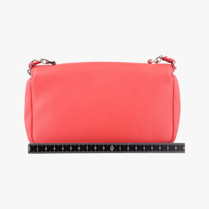 Pre-owned Fendi Mini Be Baguette Orange Leather 8M0315 shoulderbag | stylenewstar