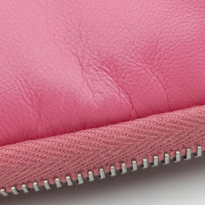 Pre-owned Prada Triangle mini Pink Leather 1NR015 shoulderbag | stylenewstar