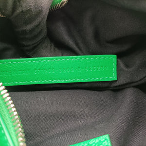 Vintage Balenciaga Le Cagole Green lambskin shoulderbag | stylenewstar