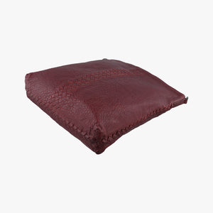 Pre-owned Bottega Veneta Intrecciato Burgundy Leather shoulderbag | stylenewstar