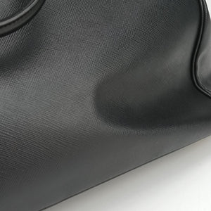 Pre-owned Prada Galleria Black SAFFIANO Leather BN1802 shoulderbag | stylenewstar
