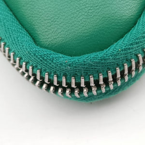Pre-owned Prada triangle mini Green Leather 1NR015 shoulderbag | stylenewstar