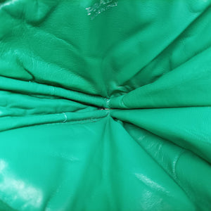 Pre-owned Prada triangle mini Green Leather 1NR015 shoulderbag | stylenewstar