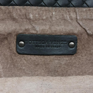 Vintage Bottega Veneta Intrecciato Black lambskin shoulderbag | stylenewstar