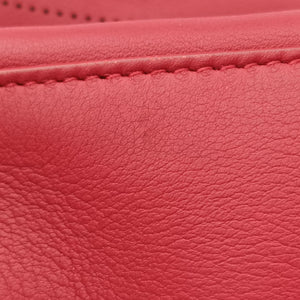 Secondhand Balenciaga Blackout City Red Leather shoulderbag | stylenewstar