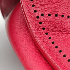 Secondhand Balenciaga Blackout City Red Leather shoulderbag | stylenewstar