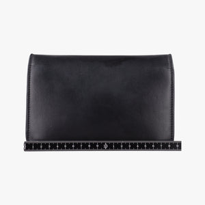 Secondhand VERSACE La Medusa Black Leather shoulderbag | stylenewstar