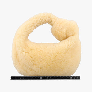 Pre-owned Bottega Veneta The Jodie Yellow Fur handbag | stylenewstar