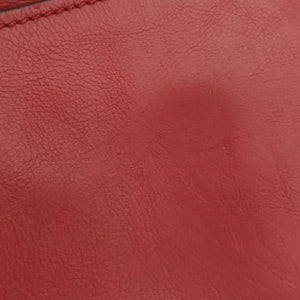 Pre-owned Prada Twin Pocket Winged Tote Red Leather BN2619 shoulderbag | stylenewstar