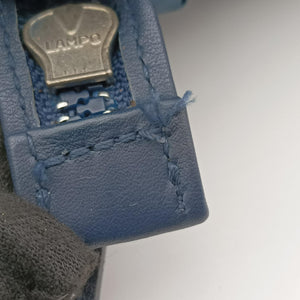 Pre-owned Chanel Cococoon Quilting Blue Nylon×Leather A47107 suitcase | stylenewstar