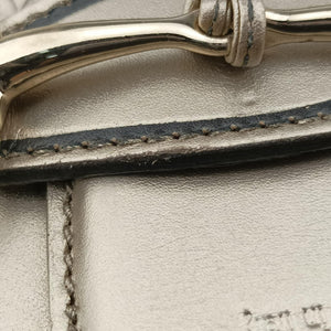 Pre-owned Gucci Emily Golden Leather 295402 shoulderbag | stylenewstar