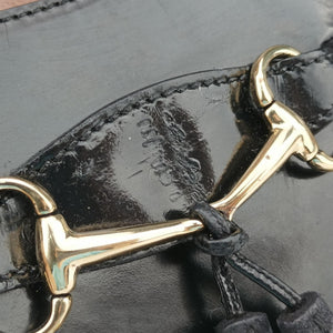 Vintage Gucci Emily Black Patent 283063 shoulderbag | stylenewstar