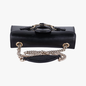 Vintage Gucci Emily Black Patent 283063 shoulderbag | stylenewstar