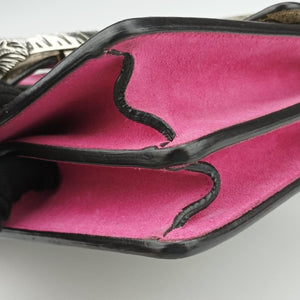 Pre-owned Gucci Dionysus Brown×pink PVC coated canvas × suede 400249 shoulderbag | stylenewstar